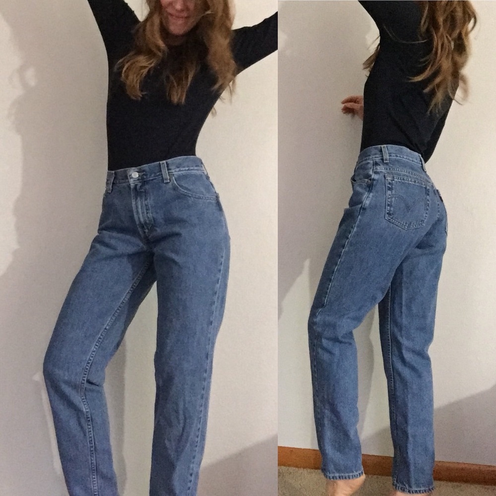 Vintage Levi's 550 high waist mom jeans